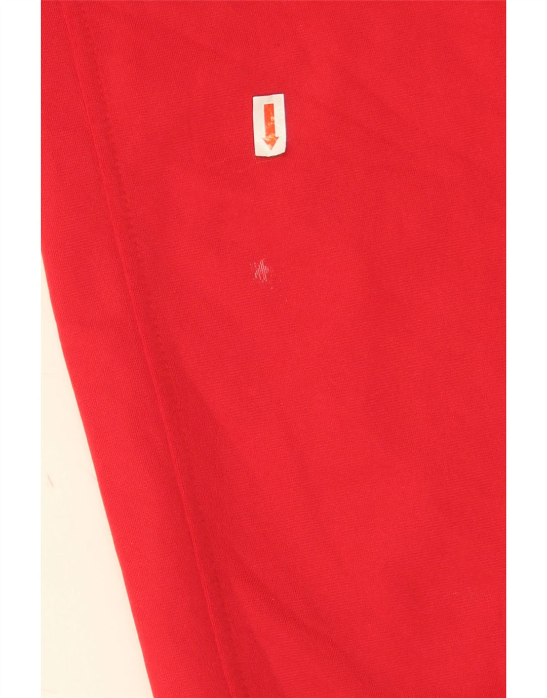 Pantaloni da tuta da donna Asics UK 8 Small Rosso Poliestere