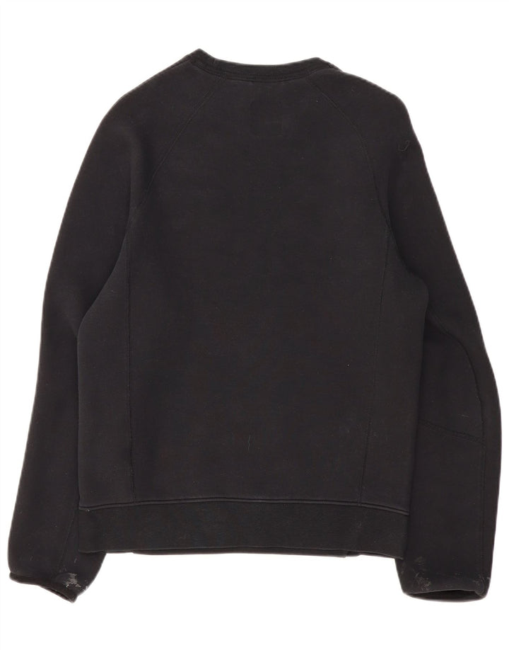 Felpa Nike Uomo Maglione Piccolo Cotone Nero