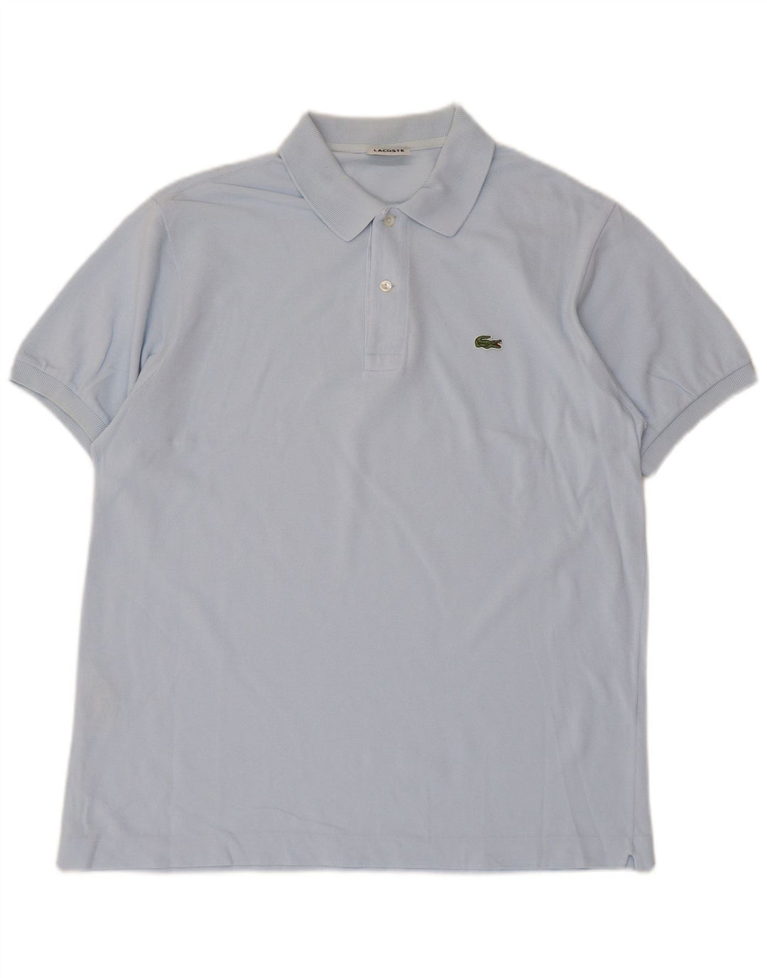 Polo da uomo LACOSTE taglia 5 grande in cotone blu