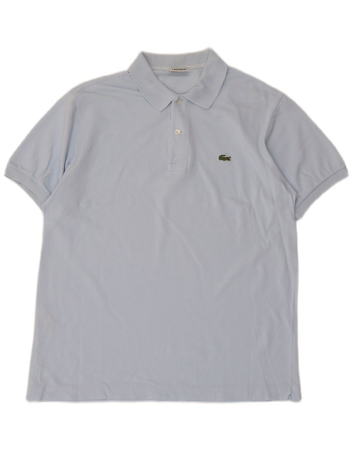 Polo da uomo LACOSTE taglia 5 grande in cotone blu