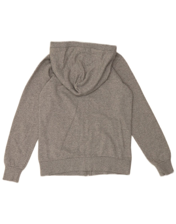 Maglione con cappuccio e zip da donna Lotto UK 10 Small Grey Flecked Cotton Sports