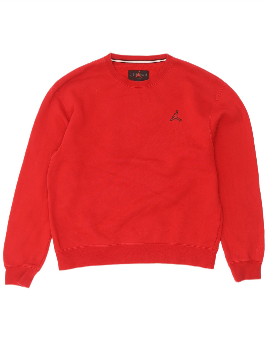 Felpa Jordan Uomo Maglione Medio Rosso Cotone