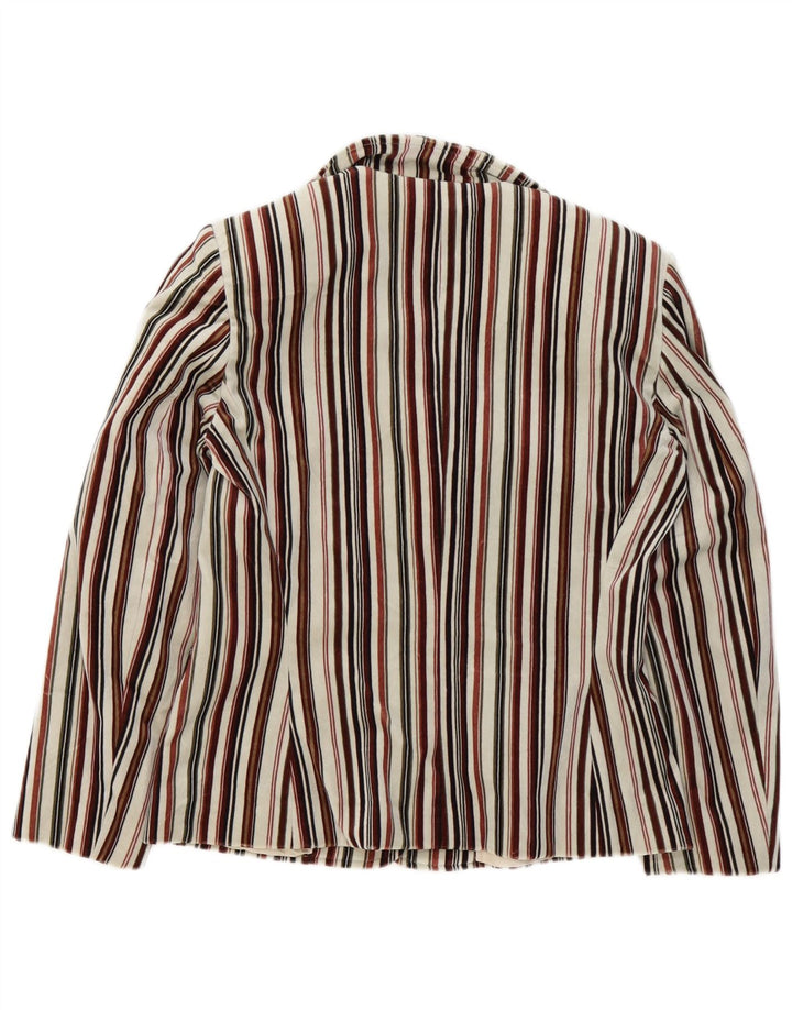 Giacca blazer da donna Daniel & Mayer IT 42 media a righe multicolore