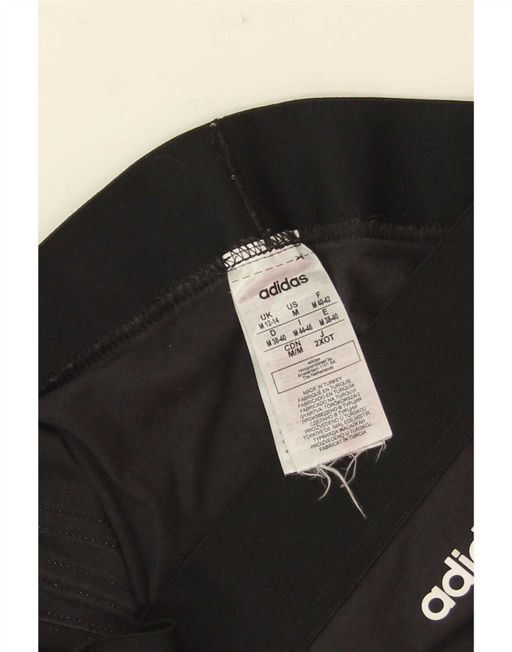 Leggings Adidas da donna UK 12/14 cotone nero medio