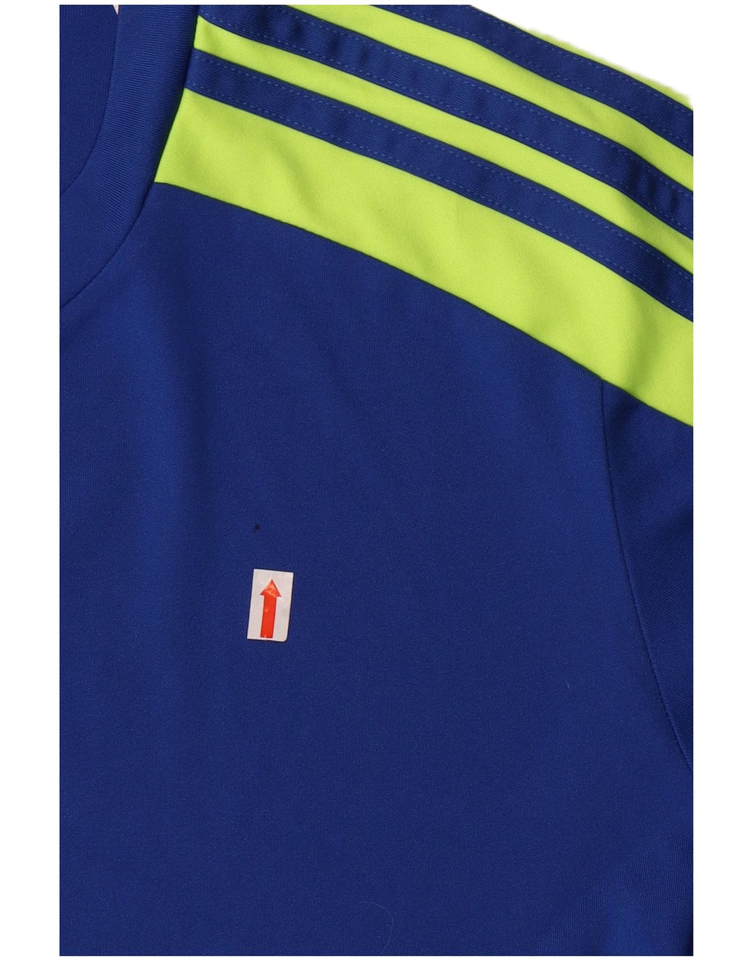 T-shirt grafica Adidas Aeroready da uomo, piccola, in poliestere color block blu
