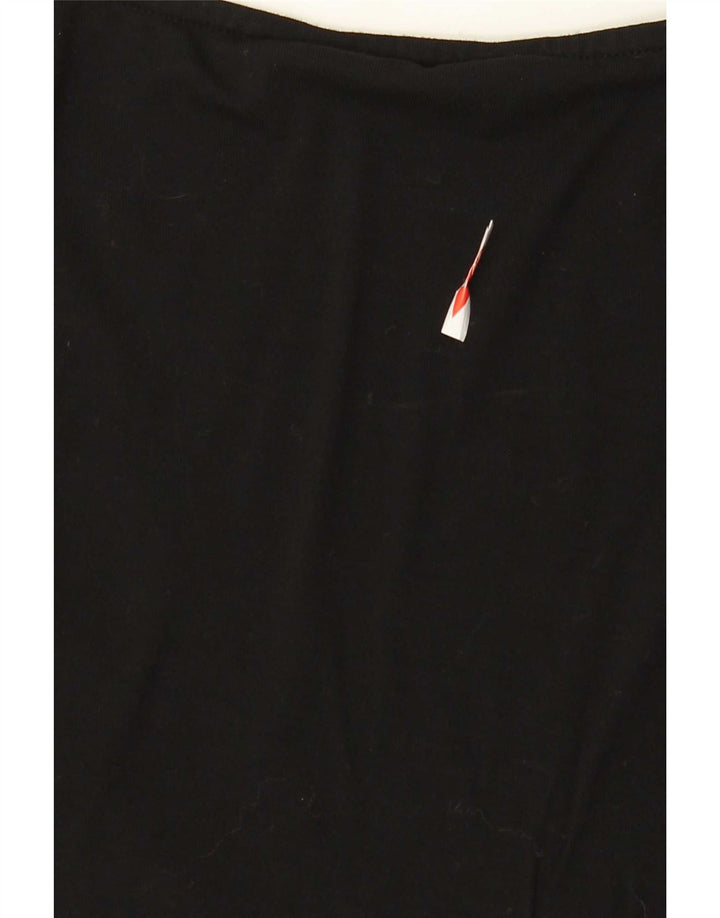 Camicetta camicia a maniche 3/4 da donna Marks & Spencer UK 14 viscosa nera media