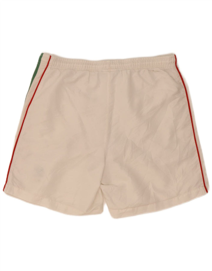 Pantaloncini sportivi da uomo Lotto Large bianchi