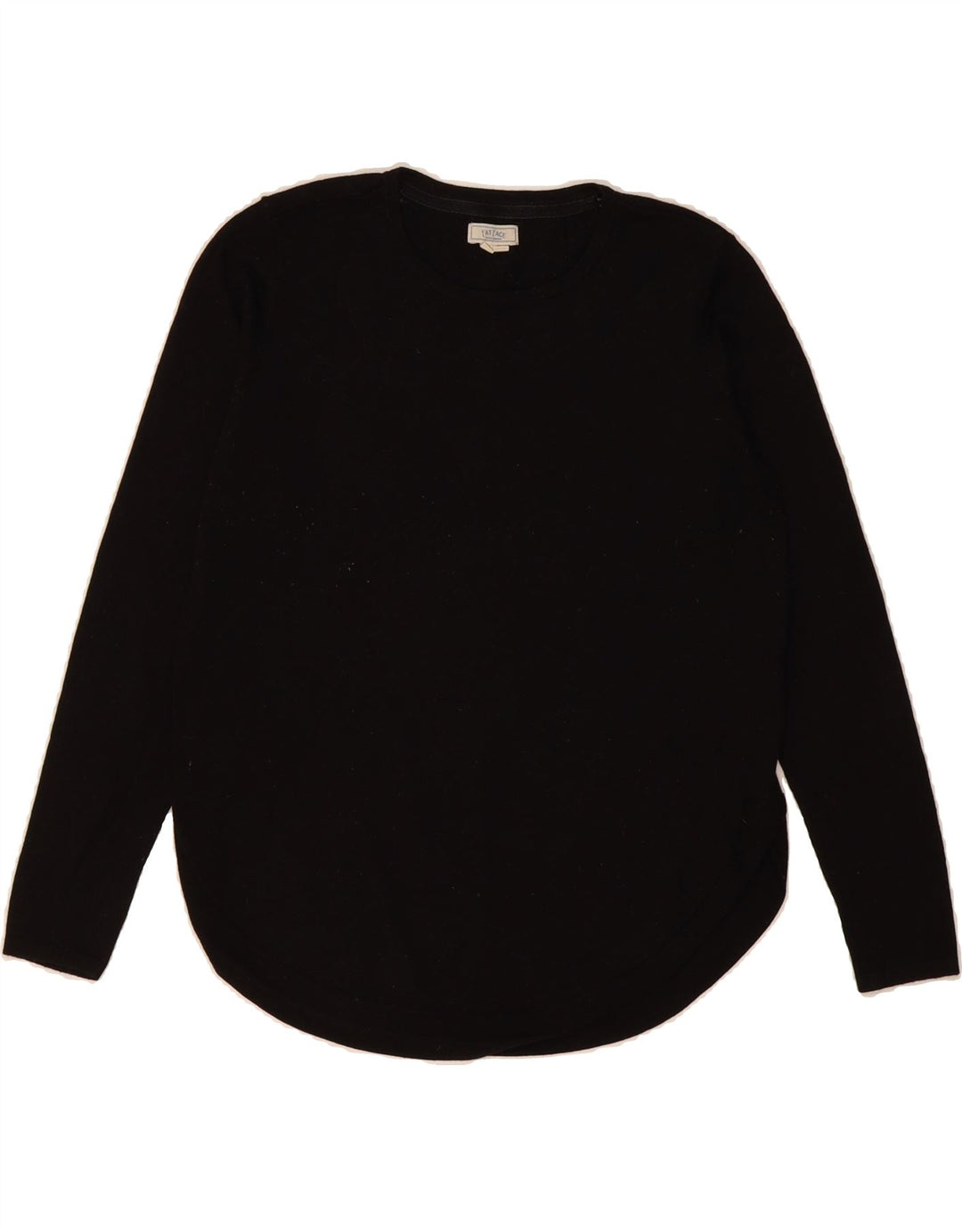 FAT FACE Womens Crew Neck Jumper Sweater UK 10 Small Black Polyester Vintage Fat Face and Second-Hand Fat Face from Messina Hembry 