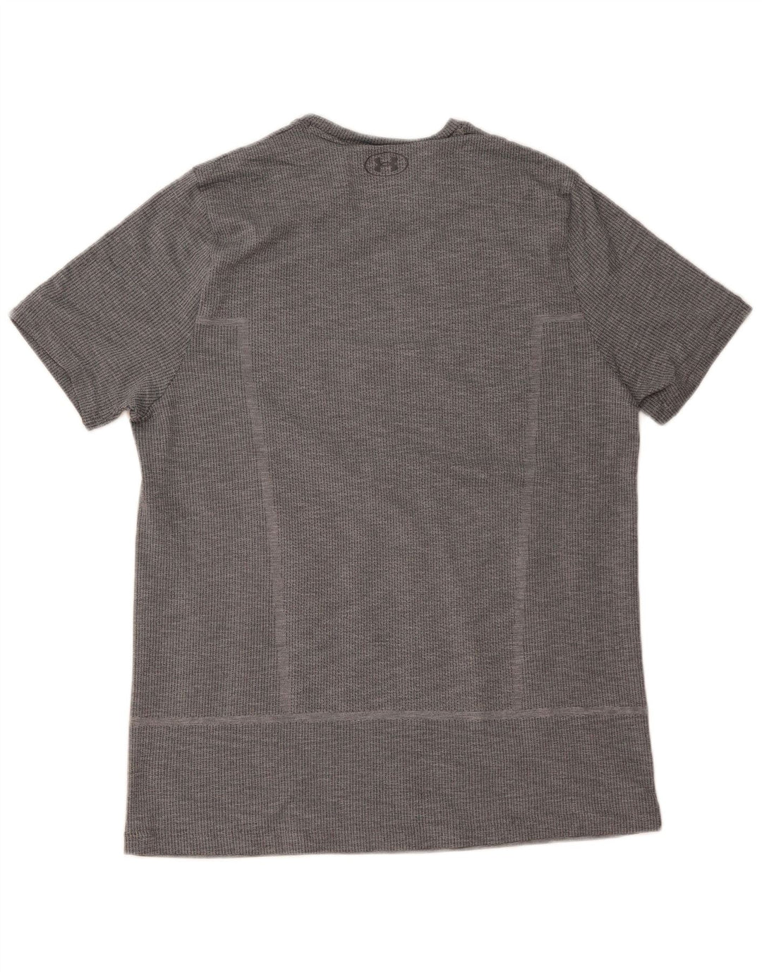 T-shirt da uomo Under Armour Top XL poliestere gessato grigio