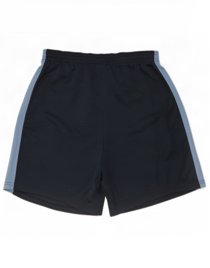 Pantaloncini sportivi Nike Dri Fit Slim da uomo, poliestere color block medio blu navy