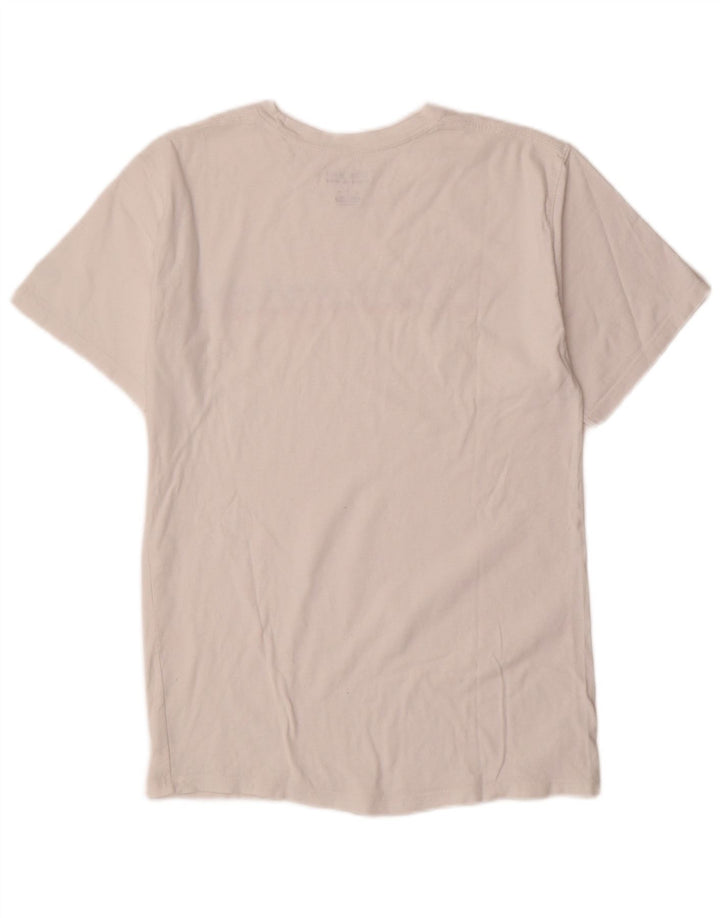 T-shirt grafica da donna Champion Top UK 10 piccola bianca