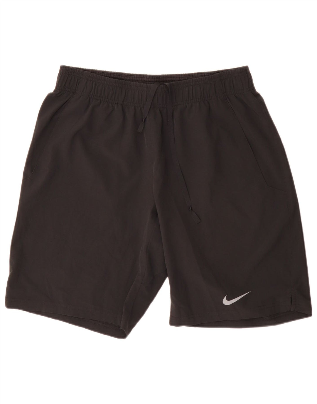 Pantaloncini sportivi Nike Dri Fit da uomo, grandi, in poliestere nero