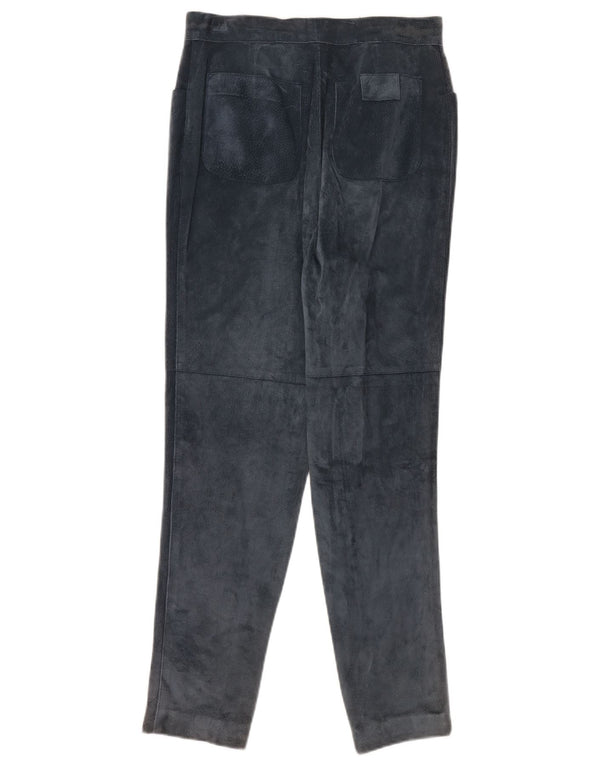 Pantaloni affusolati da donna Nazareno Gabrielli IT 44 Medium W28 L30 Blu Navy