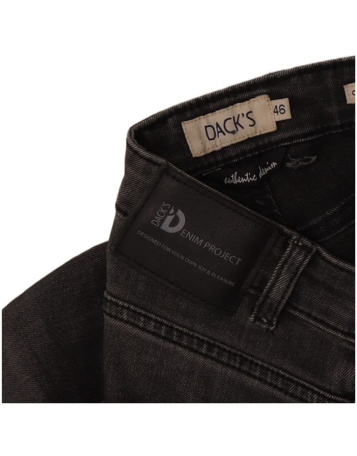 Jeans skinny corti da donna di Dack IT 46 Large W30 L26 Grigio