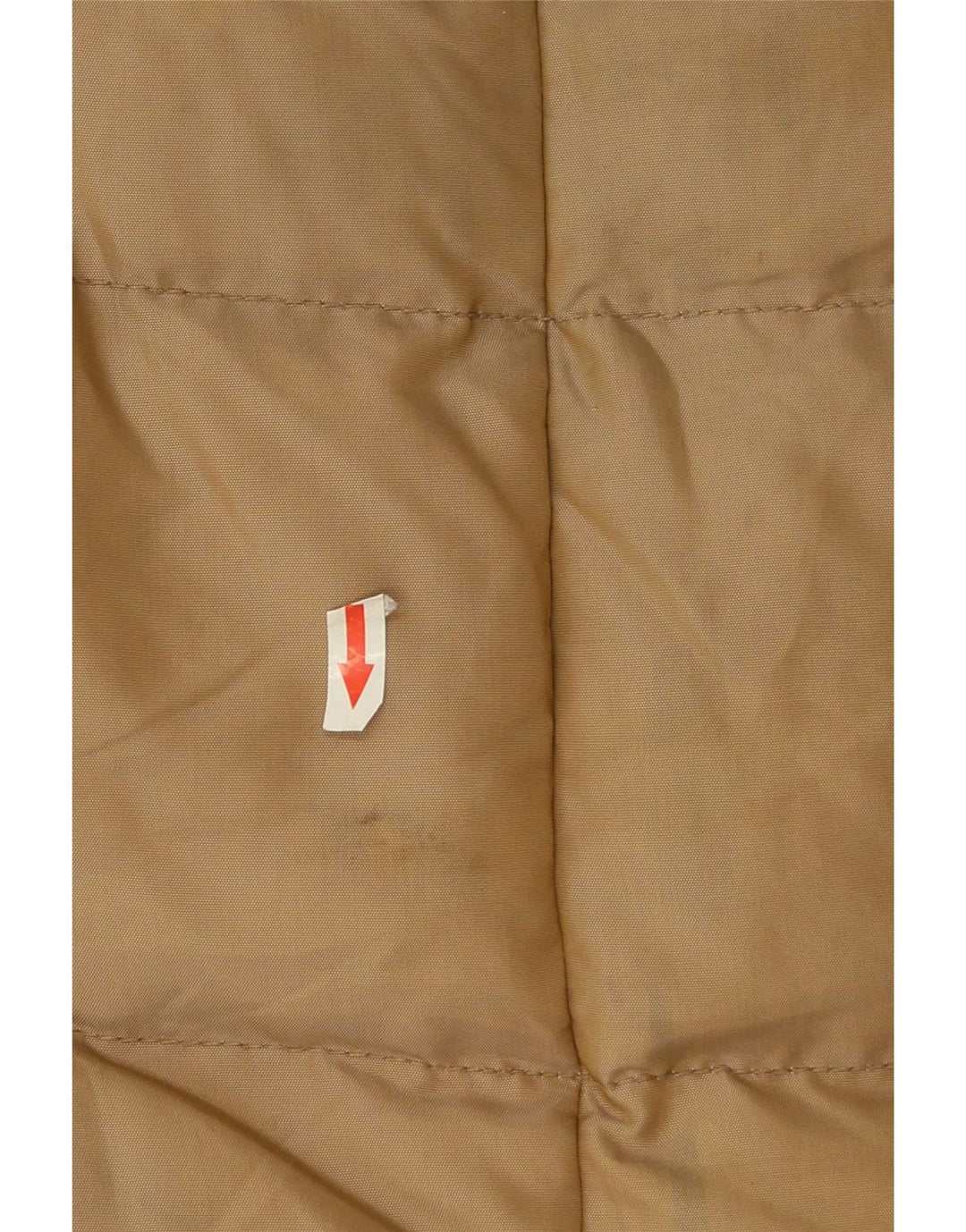 Cappotto imbottito da donna Zara UK 10 piccolo in nylon marrone