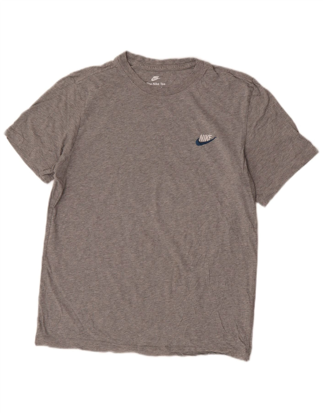 T-shirt da uomo Nike Top in cotone grigio medio