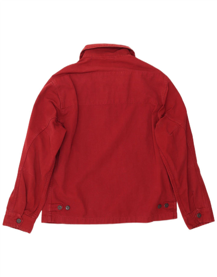 MURPHY & NYE Giubbotto bomber da vela da uomo UK 38 Cotone rosso medio