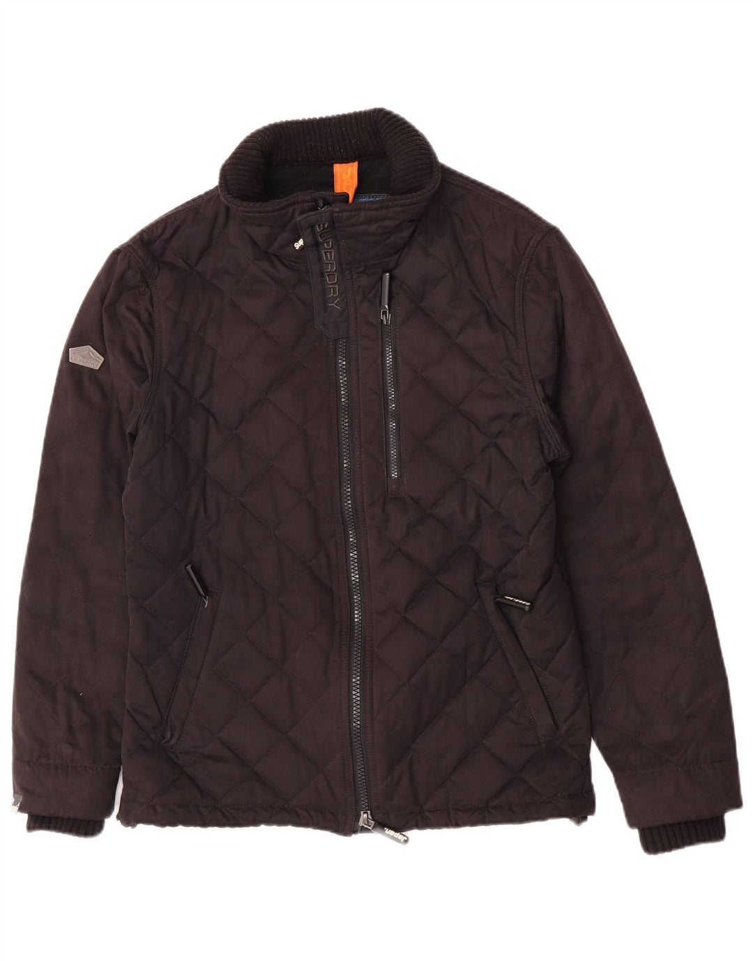 Giacca trapuntata da uomo Superdry The Windhiker Quilted UK 40 Large Nera