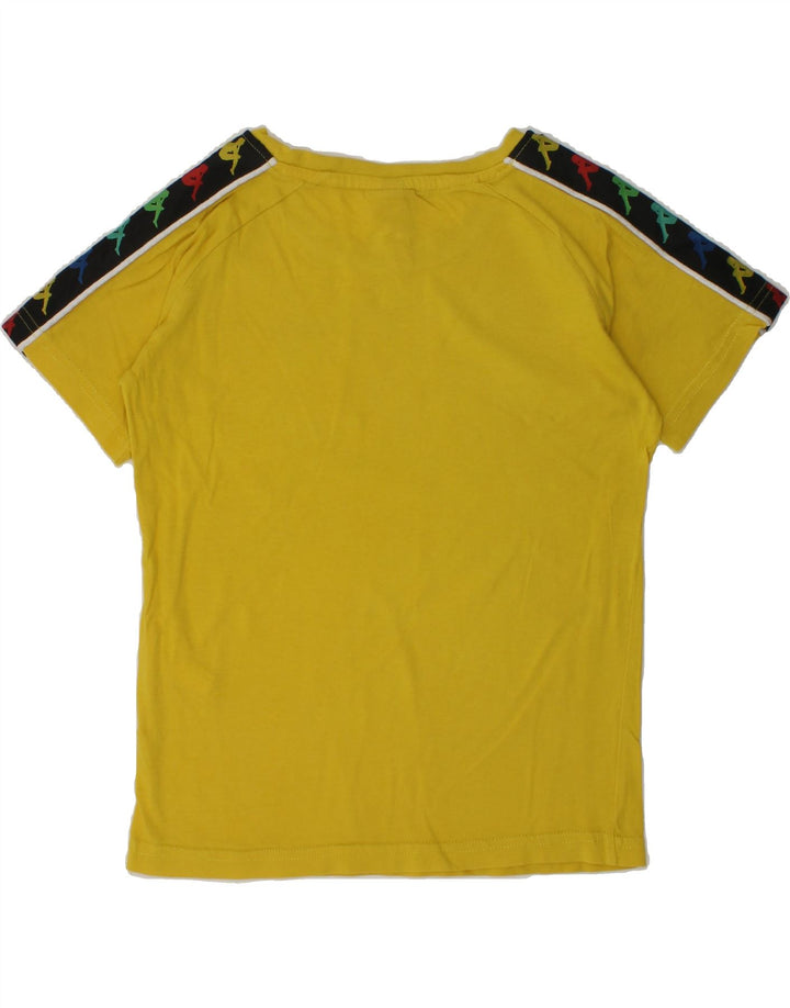 KAPPA Boys Graphic T-Shirt Top 7-8 Years Green Cotton | Vintage Kappa | Thrift | Second-Hand Kappa | Used Clothing | Messina Hembry 