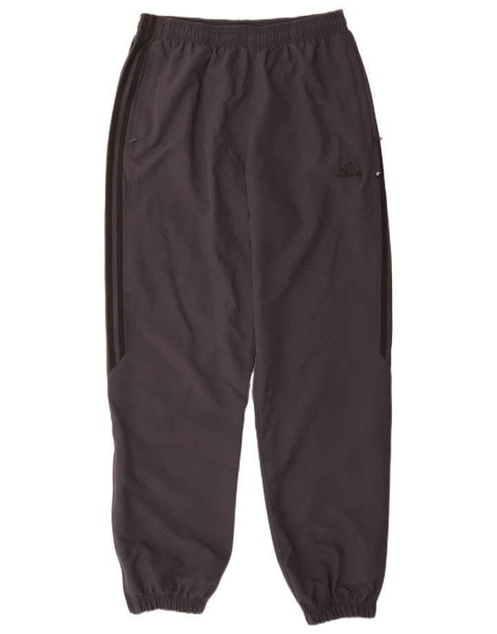 Pantaloni da tuta da uomo Adidas Joggers grandi in poliestere grigio