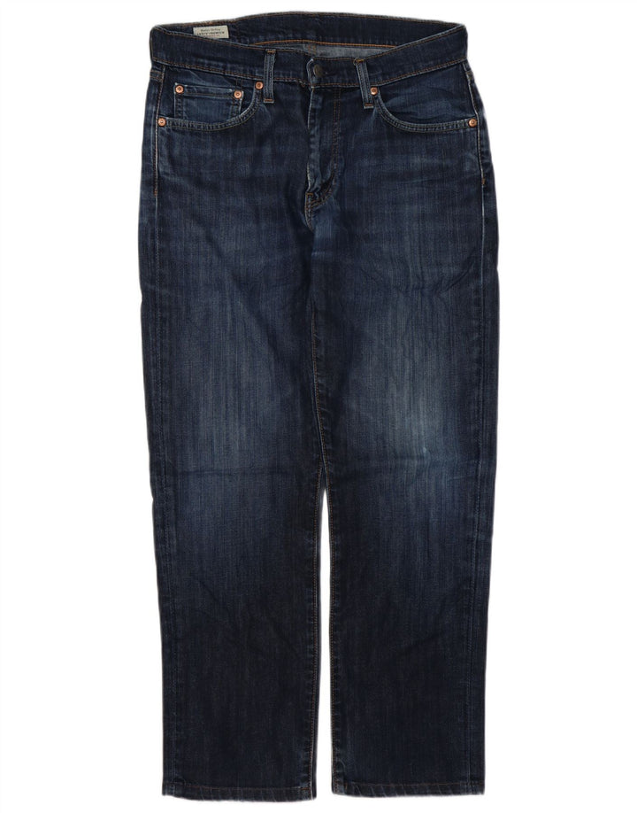 Levi's Uomo 514 Jeans dritti W31 L28 Blu Navy