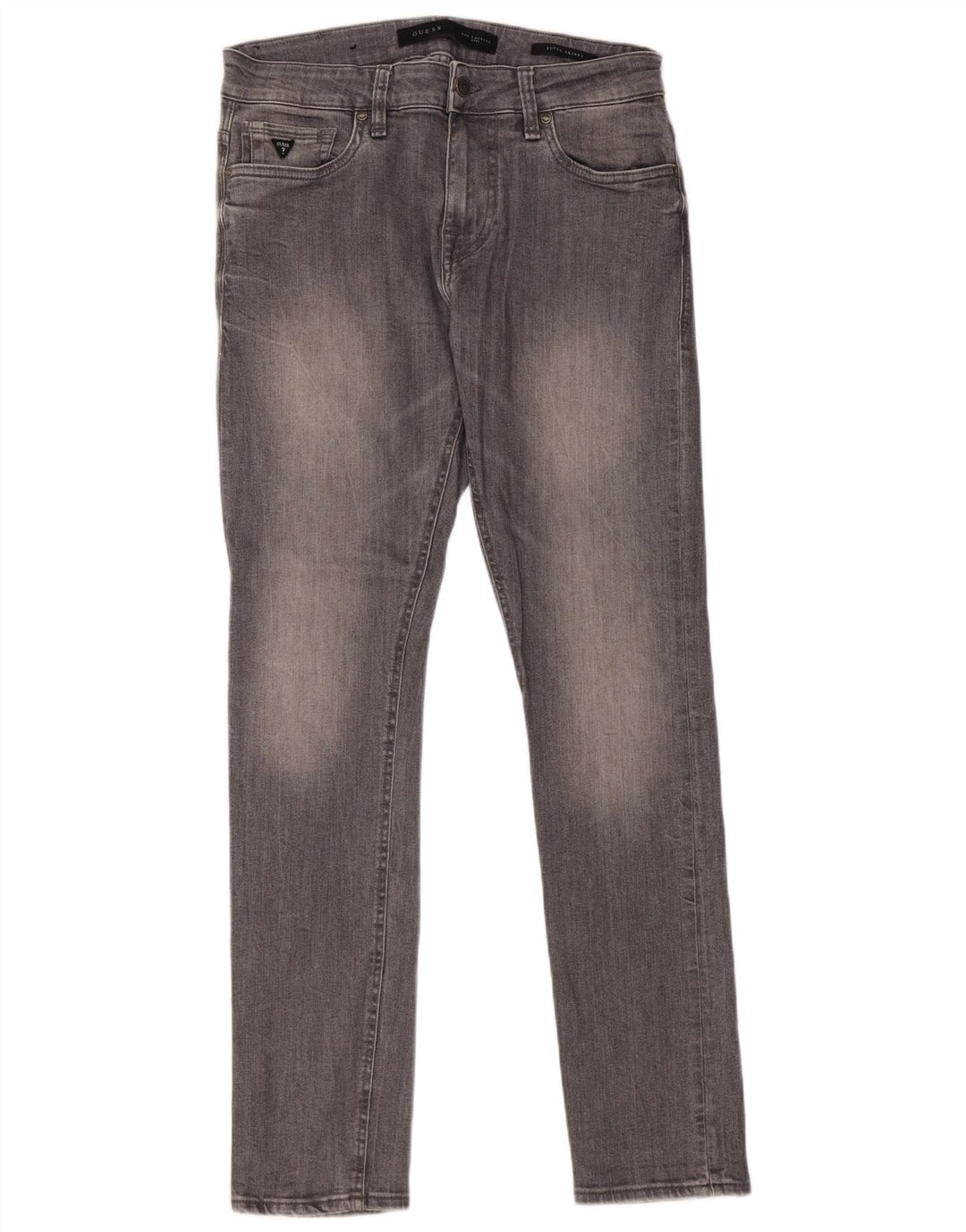 Jeans super skinny da donna Guess W32 L32 cotone grigio