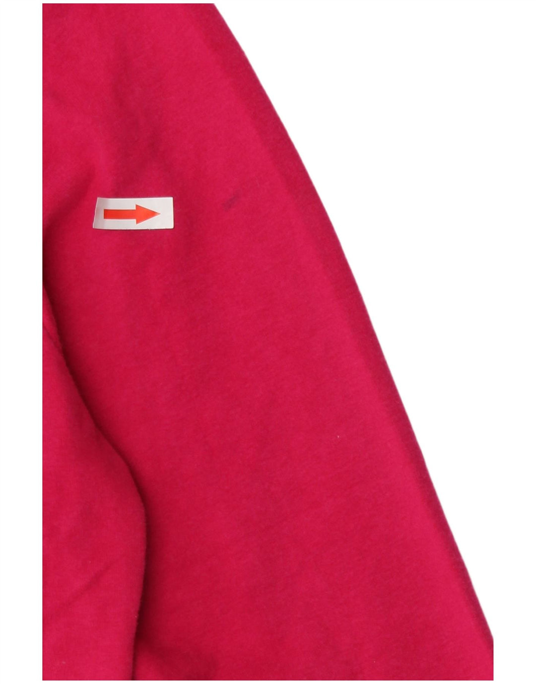 Maglione con cappuccio e zip da donna Adidas UK 14 cotone rosa medio