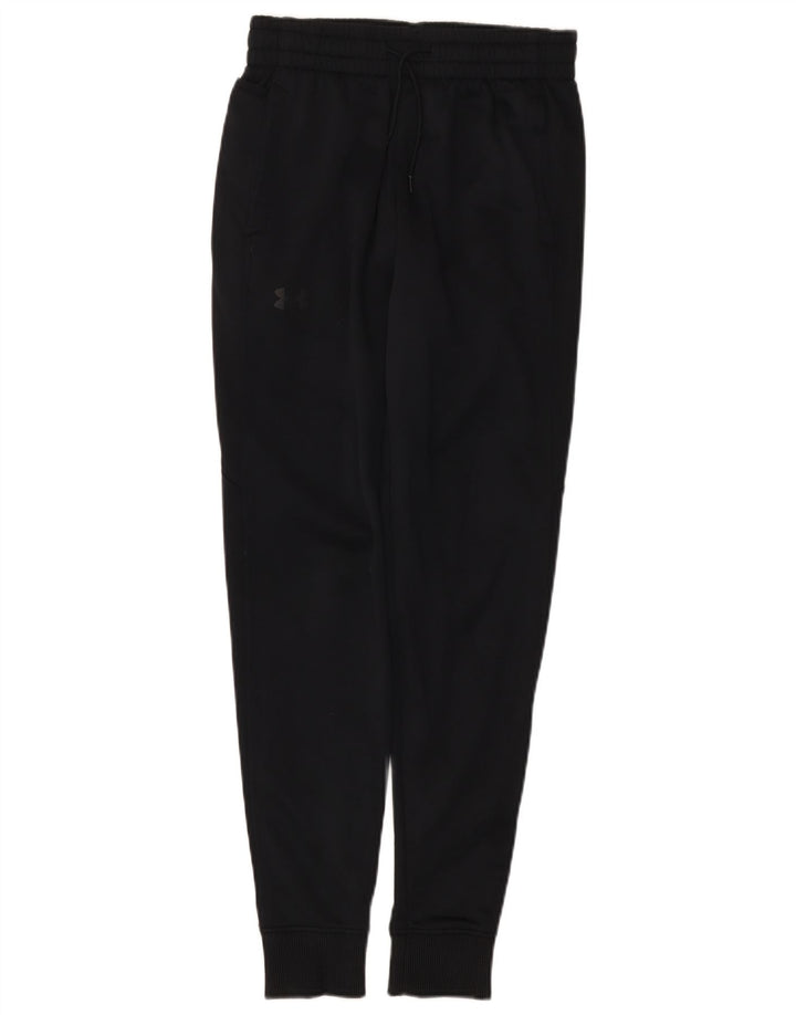 Pantaloni da tuta da uomo Under Armour Pantaloni da jogging piccoli W28 L30 poliestere nero