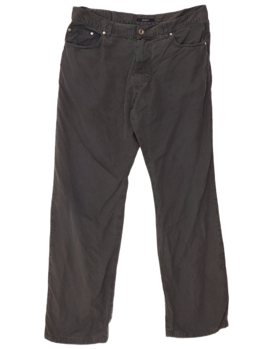 GANT Pantaloni casual da uomo Jason Regular Fit W36 L30 Grigi