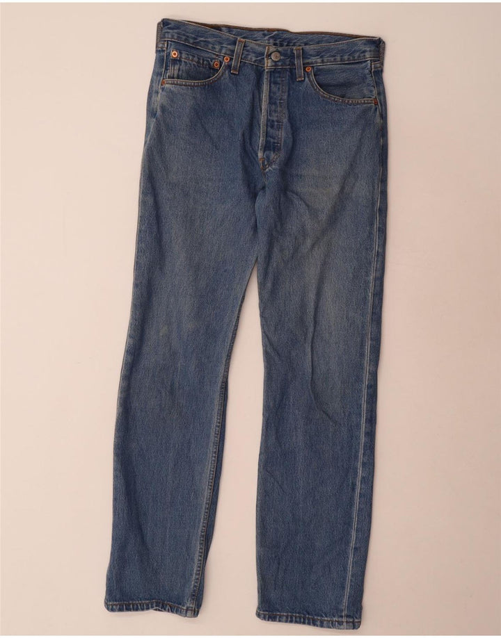 Levi's Uomo 501 Jeans dritti W32 L32 Cotone Blu