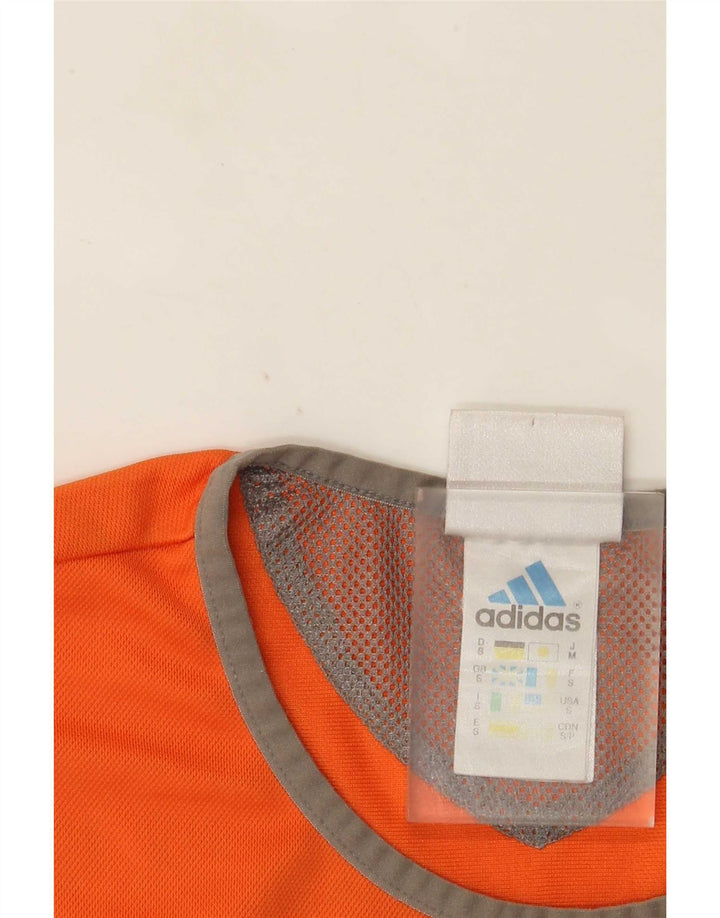 T-shirt da uomo Adidas Top Small arancione in poliestere