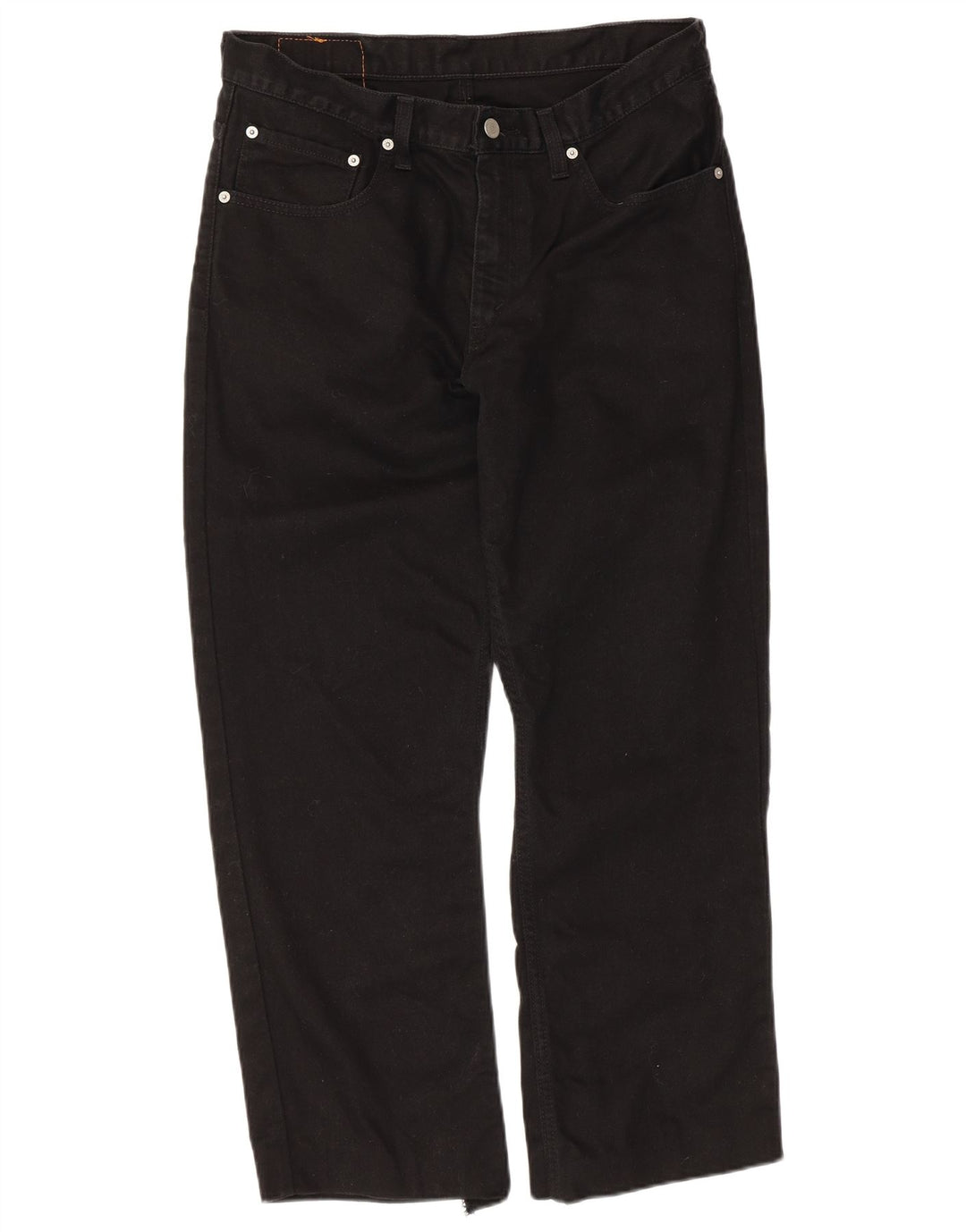 Levi's Uomo 752 Jeans dritti W34 L26 Cotone Nero