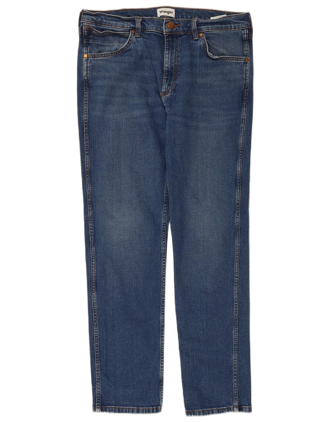 Jeans slim da uomo WRANGLER Greensboro W36 L32 cotone blu