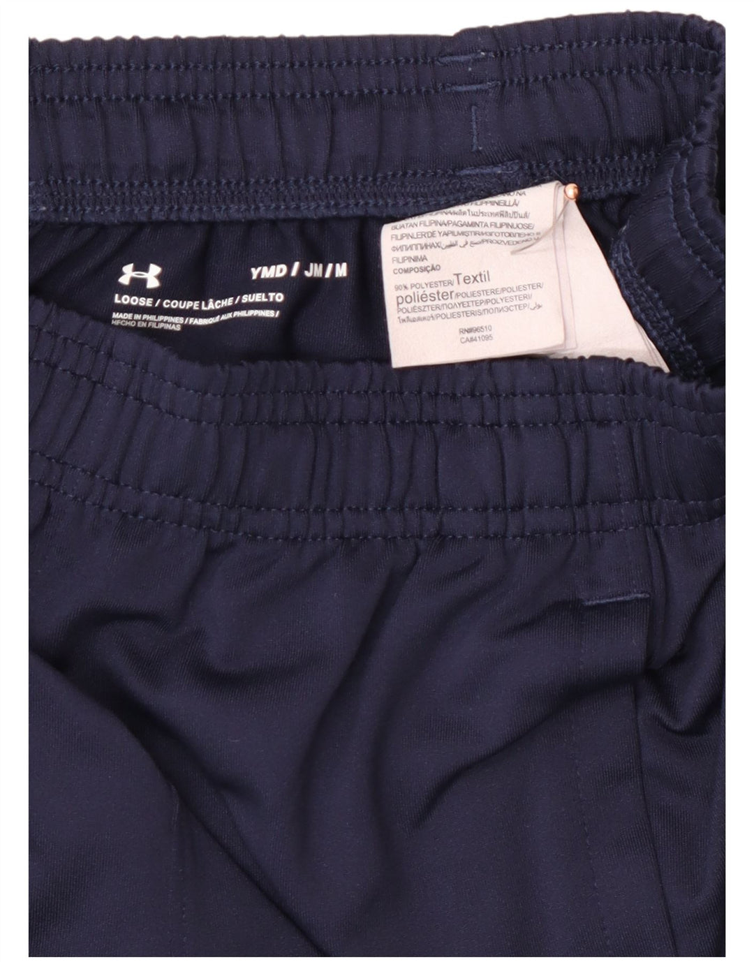 Pantaloni della tuta da bambino UNDER ARMOUR 9-10 anni medio blu navy