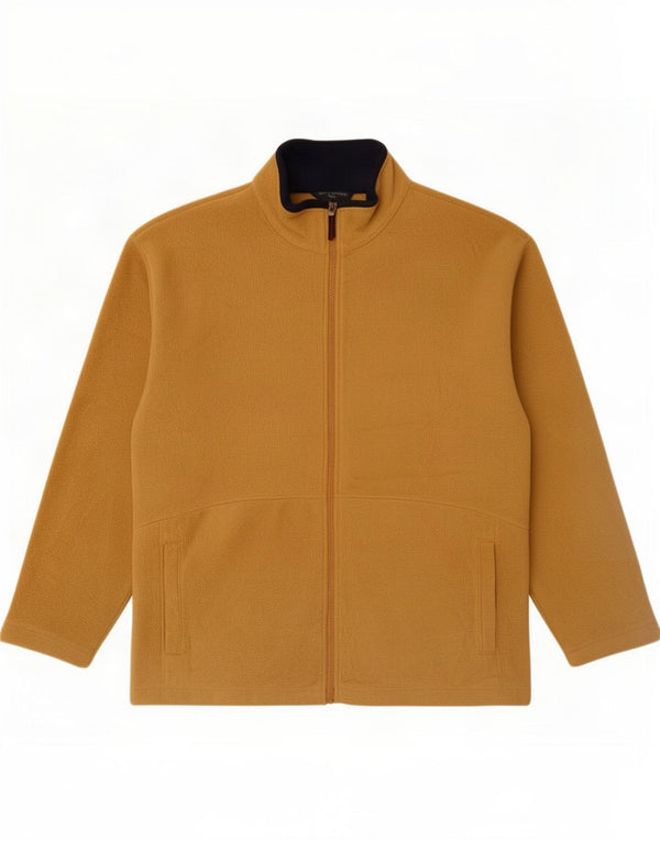 Giacca in pile Marks & Spencer da uomo blu Harbour vestibilità ampia UK 42 XL Beige