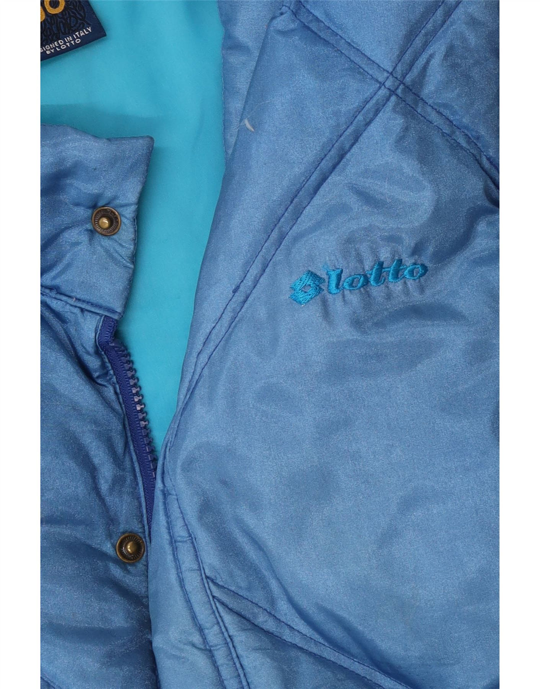 Gilet imbottito da uomo Lotto UK 40 grande blu