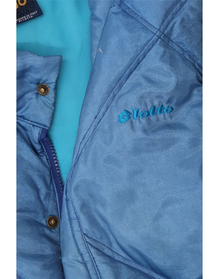 Gilet imbottito da uomo Lotto UK 40 grande blu