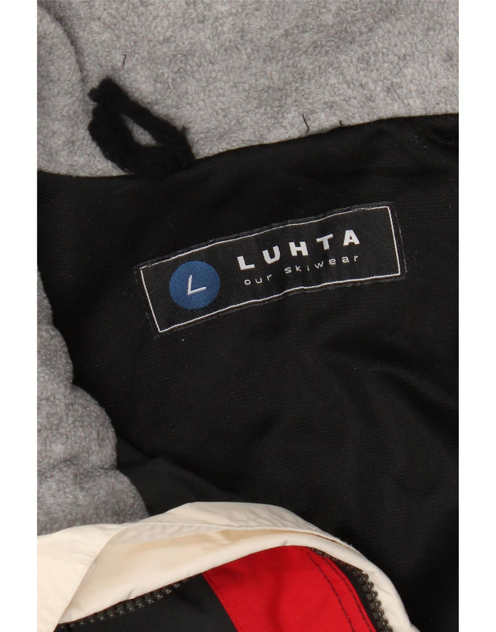 Giacca da sci da uomo Luhta UK 40 Large Blu Navy Colourblock in poliammide