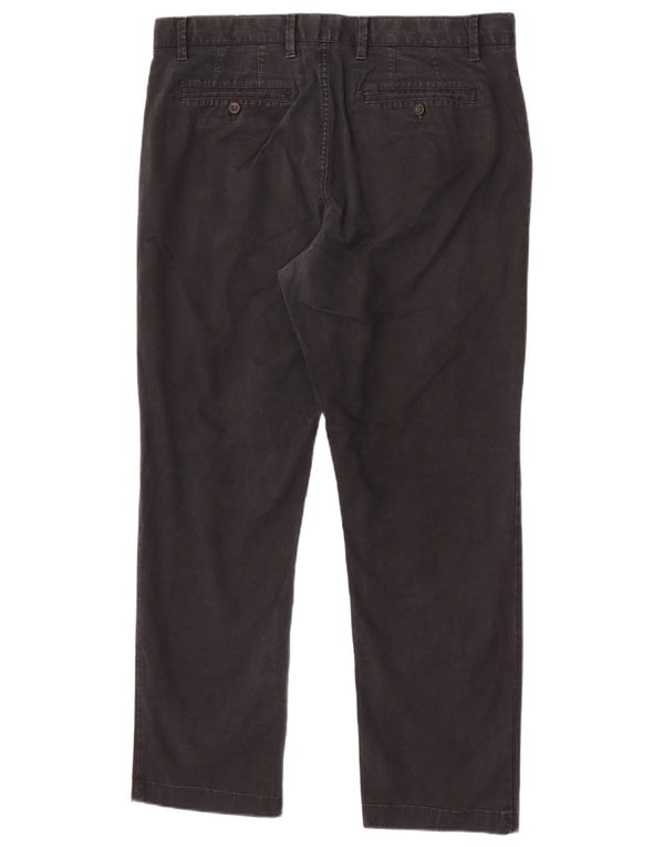 Pantaloni chino dritti da uomo John Lewis W36 L29 cotone blu navy