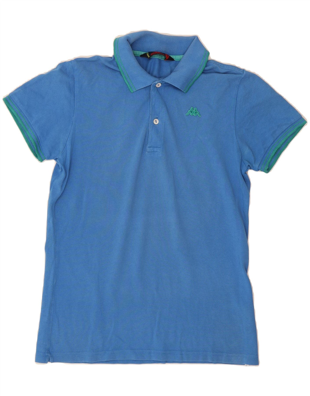 KAPPA Mens Polo Shirt Small Blue Cotton Vintage Kappa and Second-Hand Kappa from Messina Hembry 