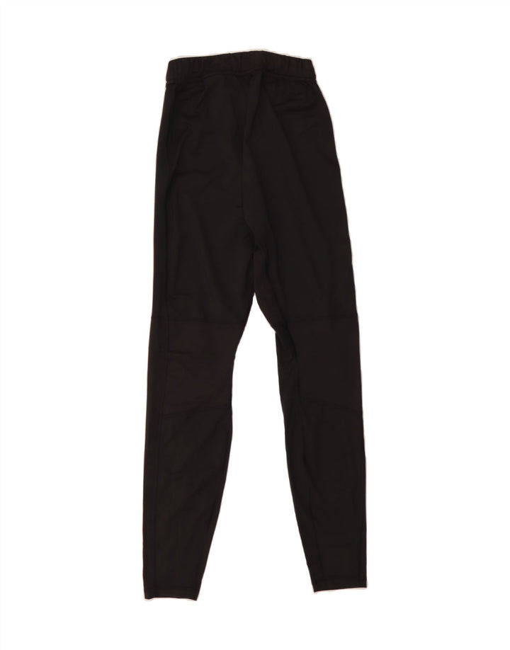 REEBOK Womens Tracksuit Trousers UK 14 Medium Black Polyester Vintage Reebok and Second-Hand Reebok from Messina Hembry 