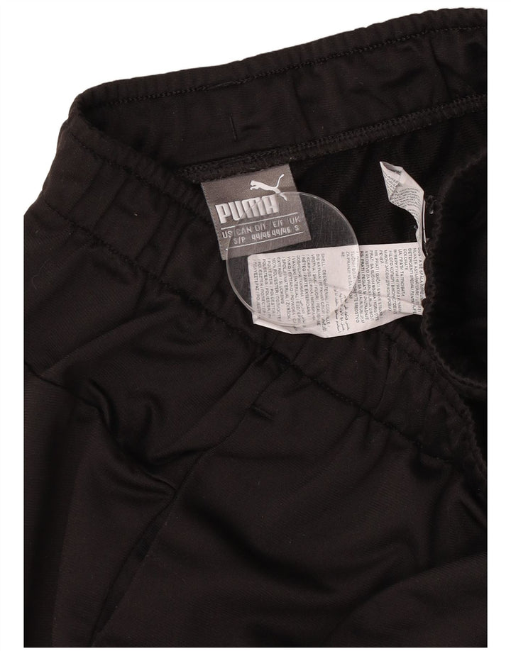 Pantaloni da tuta da uomo Puma Joggers piccoli in poliestere nero