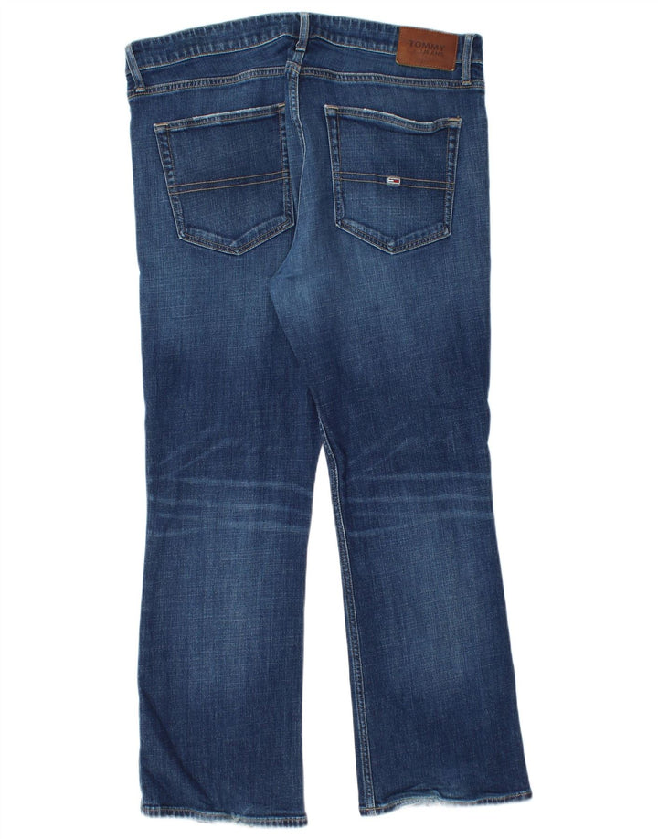 TOMMY HILFIGER Jeans bootcut da uomo W36 L28 cotone blu
