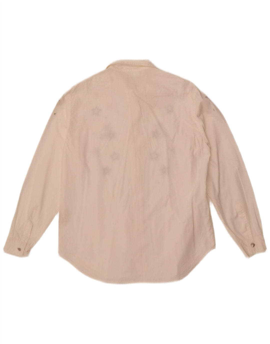 Camicia grafica da donna Roccobarocco IT 44 Cotone geometrico bianco medio