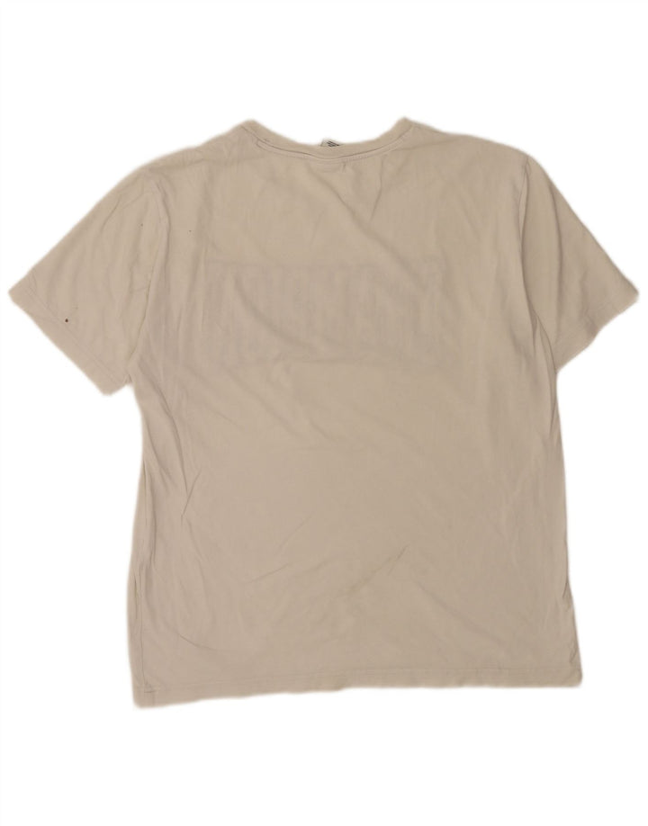 T-shirt grafica da uomo Champion Top grande bianca