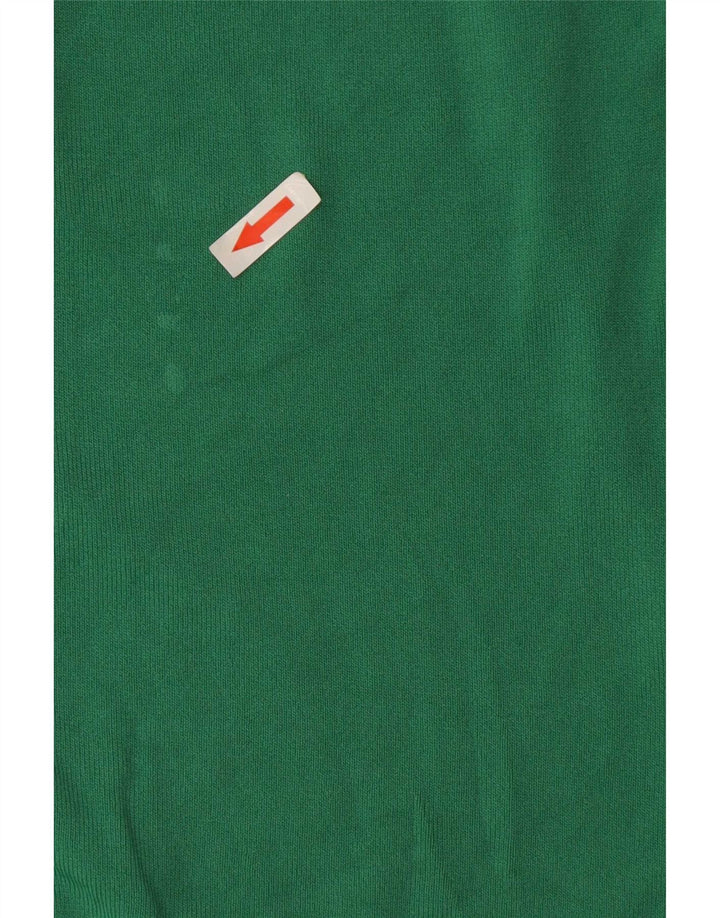 Maglione cardigan da donna Zara UK 12 Rayon verde medio