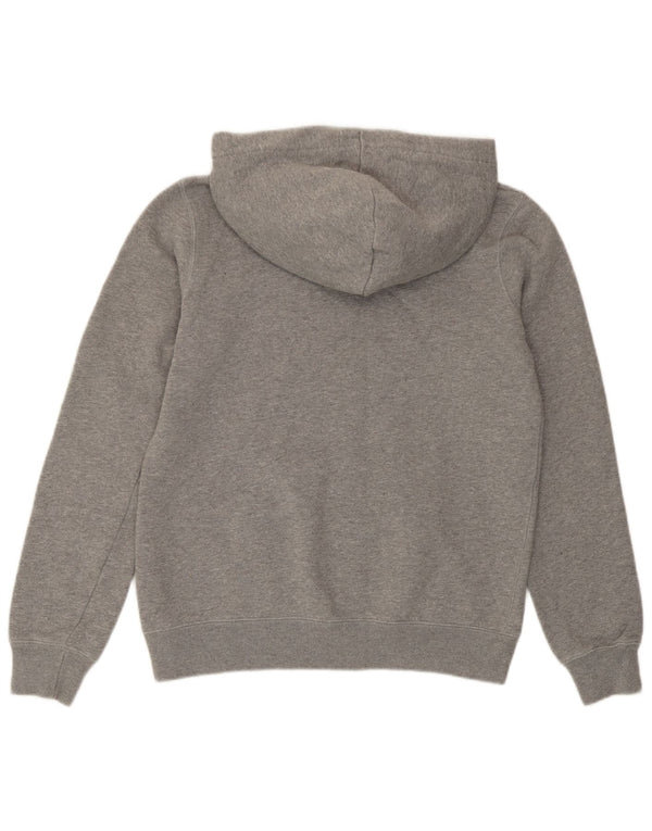 Maglione con cappuccio oversize grafico da donna Jack Wills UK 10 piccolo grigio chiazzato