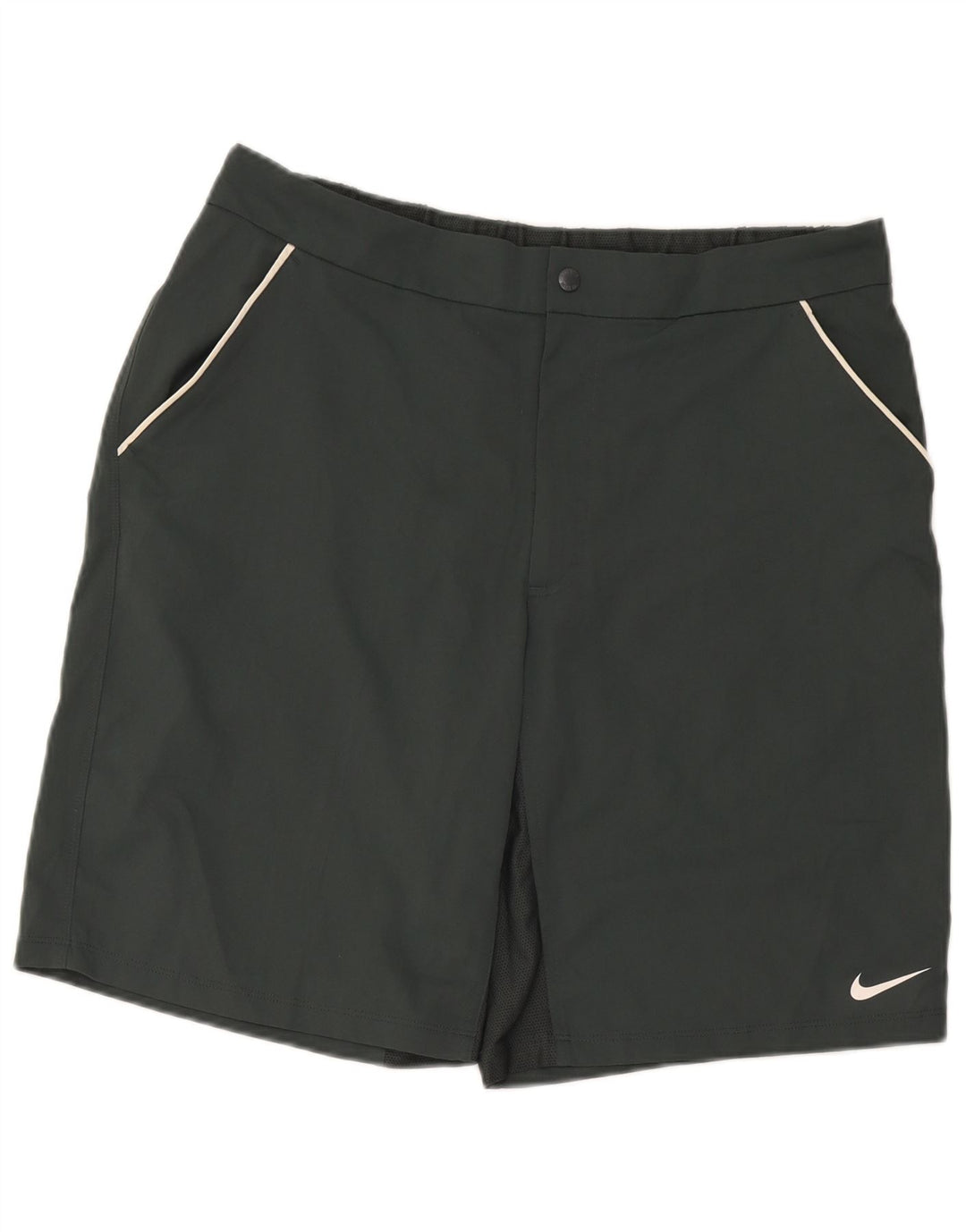 Pantaloncini sportivi Nike Dri Fit da uomo, grandi, in poliestere grigio