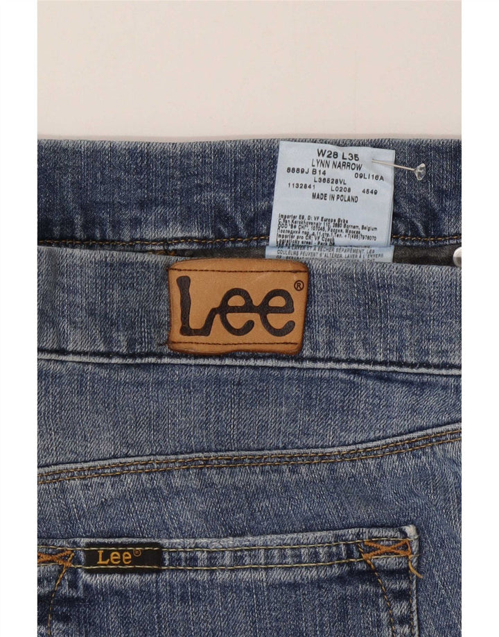 Jeans Lee Lynn stretti slim da donna W28 L35 cotone blu