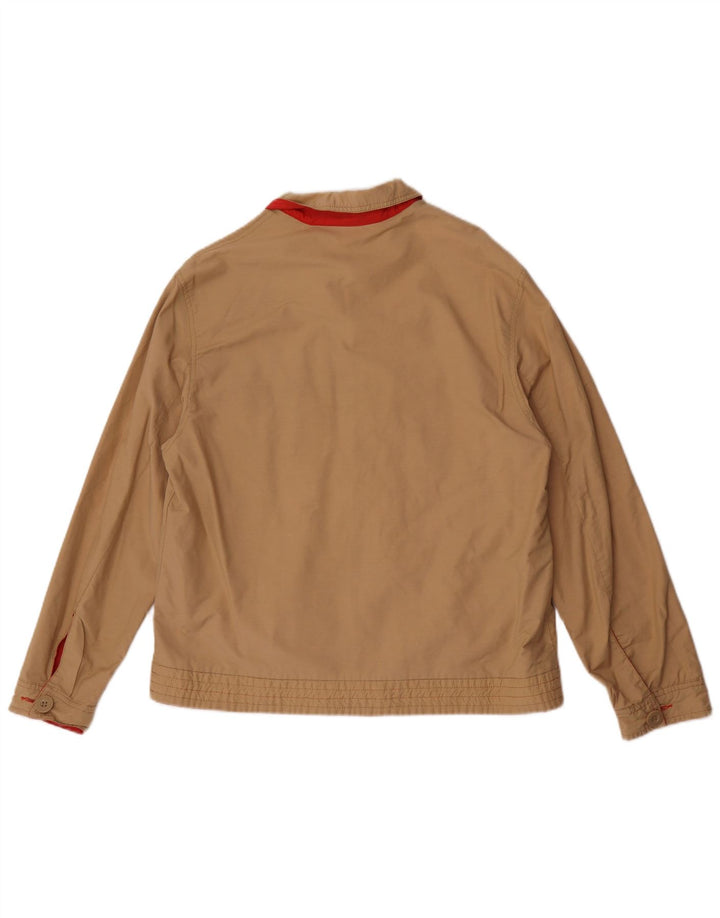 Giacca reversibile da uomo Sergio Tacchini UK 38 Cotone beige medio